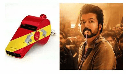 Election Commission Grants Whistle Symbol to Vijay’s TVK Party